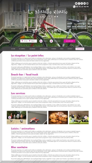 Camping La Mouette Rieuse